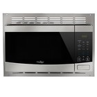 Recpro Rv Stainless Steel Microwave With Trim Kit   1 0 Cu  Ft    900w