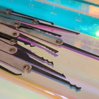 15-pc Lock Picking Tool Set Locksmith Picks Rakes Tension Tools W  Case