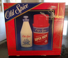 Vintage Old Spice Shave Cream 3oz   After Shave Lotion 2 1 8 Oz Gift Set   1991