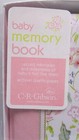 New Baby Memory Book First 5 Years Sweet As Can Be Girl Pink By C r  Gibson
