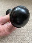 Reclaimed Large Vintage Ebony Door Knobs Handles Pulls