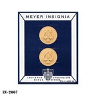 Military School Band Rotc Collar Devices Metal   New   Ns Meyer Usa