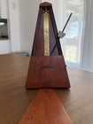 Seth Thomas Metronome De Maelzel Wood Case Wind-up Mechanical Metronome Vintage