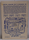 Lionel Official Book Of Rules For Model Railroading August 23  1952