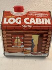 Vintage Log Cabin Syrup Tin Container 24 Oz  100th Anniversary 1887-1987   empty 