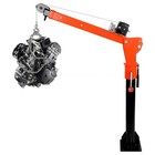 1100 Lbs Electric Pickup Truck Crane  Hoist Crane 360   Truck-mounted Crane