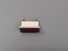  2  Neon 120v Panel Mount Indicator Lamps  Red  Rectangle