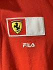 Rare Made In Italy Fila Ferrari Scuderia Vodafone Shell Xl Authentic Polo Shirt