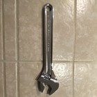 Snap-on Ad12c 12 In Adjustable Wrench  Chrome Finish  300mm  Made In Usa New