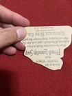 1890s Kendall French Laundry Soap Die-cut Frog Trade Card Providence Ri Faded
