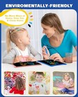 2 Pack Lcd Writing Tablet With Stylus Colorful Doodle Board 8 5 Inch Blue pink