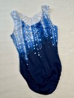 Univ  Of North Carolina Ncaa Collegiate Leotard Bling Gymnastics Unc College Am