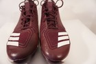 Adidas Three Stripe Life Metal Baseball Softball Cleats Maroon Men s Size 14