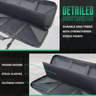 Double Rifle Case 36 Inch Dual Gun Bag Transport Smoke Grey Dd-8-gy38-1 Dulce