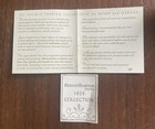 Reed   Barton Silverplate Turkey Napkin Ring 1824 Collection Set 6 Nib Read Desc