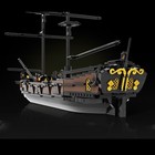 Brig Ship Boat Model For Pirates Theme Series Building Toys 1519 Pieces Moc