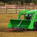 39 49  Hay Spear Bale Spears Universal Hd Skid Steer Tractor Loader Bucket