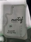 2 Packs Of 100 Count  200 Total  Motif Breast Milk Storage Bags 8oz Brand New 