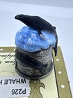 Vintage Thimble Heirloom Editions California Edition Pewter Whales On Water