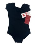 Capezio Toddler T Girls Capezio Classic Short Sleeve Leotard Black Nwt
