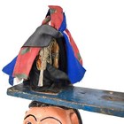 Yoruba Gelede Mask With Figure Nigeria
