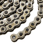 Niche 420 Motorcycle Standard Drive Chain Bulk Reel 2 Connecting Links  10 Feet 