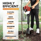 52cc 2stroke Handheld Trencher Digger Machine Garden Tree Digger Digging Machine