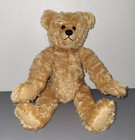 Large Fully Jointed Teddy Bear By J met Blond Curly Mohair  11 Dated 11-1995