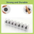 Fridge Magnets  42 Pack Refrigerator Large  White-3cmtransparent Magnet-30pcs 