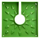 Floraflex Floracap 6  Plastic Irrigation Cover New Version 2 0  6 Inch 100 Pack 