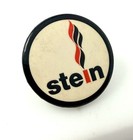 Stein Oil Company Pin Vintage Advertising Pinback Button Flame Energy Petroleum