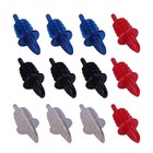 12 Pcs Drink Pourers For Liquor Bottle Stopper Wine Spout Mouth Oil Control