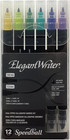 Calligraphy Marker Set 12 Dual Tipped Pens Chisel And Scroll Nib Assorted Colors