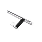 2x Over Cabinet Door Towel Rack Bar Hook Kitchen Storage Bathroom Shelf Holder