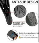 Fins For Swimming Adult Snorkel Black Fins Men   s Size 9-9 5 Women   s Size 11-11 5