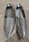Set Of 2 - 7  Vtg Mcm Ashtray Sultan Shoe slipper Styled Brass  Euc Tobacciana 