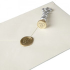 Monogram Metal Wax Seal Stamper - Asst  Initials