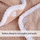A Ladies  Bath Towel  Wearable Bath Towel With Pocket 