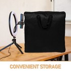 Portable Ring Light Storage Case Bag Photography Photographic Lamp