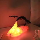 Dragon Fire Lamp Led Night Light     Fantasy Decor Glowing Flame Table Light 