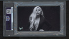 Lady Gaga Signed Cut 3x5 Custom Card Psa Dna Slab Music Auto C5705