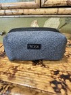 Tumi Delta Business Class Amenity Kit Travel Bag Soft Zipper Case  empty 
