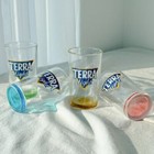 1x Green Terra Light                   Korean Soju Somaek Beer Glasses  225ml   8 Fl  Oz  