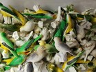 Vintage 1960 Birds Kingdom Lot Of 6 Random Miniature Birds Charm toy  Hong Kong