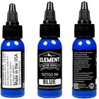 Element Tattoo Supply - Color Tattoo Ink Set - 5 Colors - White - Yellow - Red