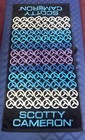 Scotty Cameron Mini Ct Circle T Golf Towel   Black   Blue