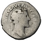 Ancient Roman Empire Coin Silver Denarius Antoninus Pius 138-161 Ad  21552