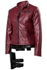 Paniclub Womens Claire Redfield Red Jacket Made In Heaven Cosplay Costume 