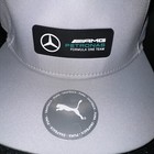 Mercedes Benz Hat Amg Petronas F1 Team Puma Formula One Baseball Cap Silver New