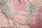 Antique 1862 Map By Johnson   Ward - The United States  territories   17x27 - 02